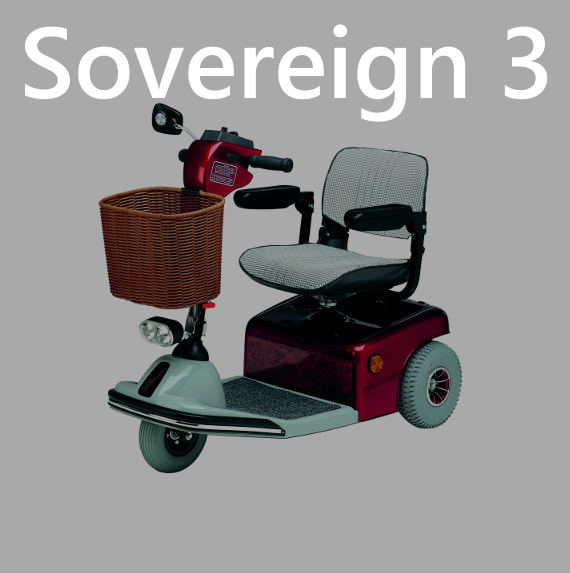 Shoprider Sovereign 3 - skuter elektryczny 